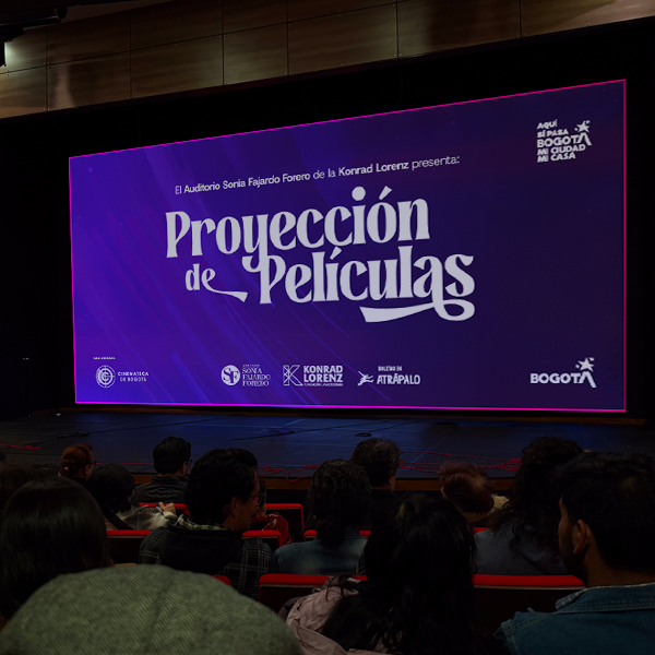 Vive el cine gratis en pantalla grande en el Auditorio Sonia Fajardo Forero 