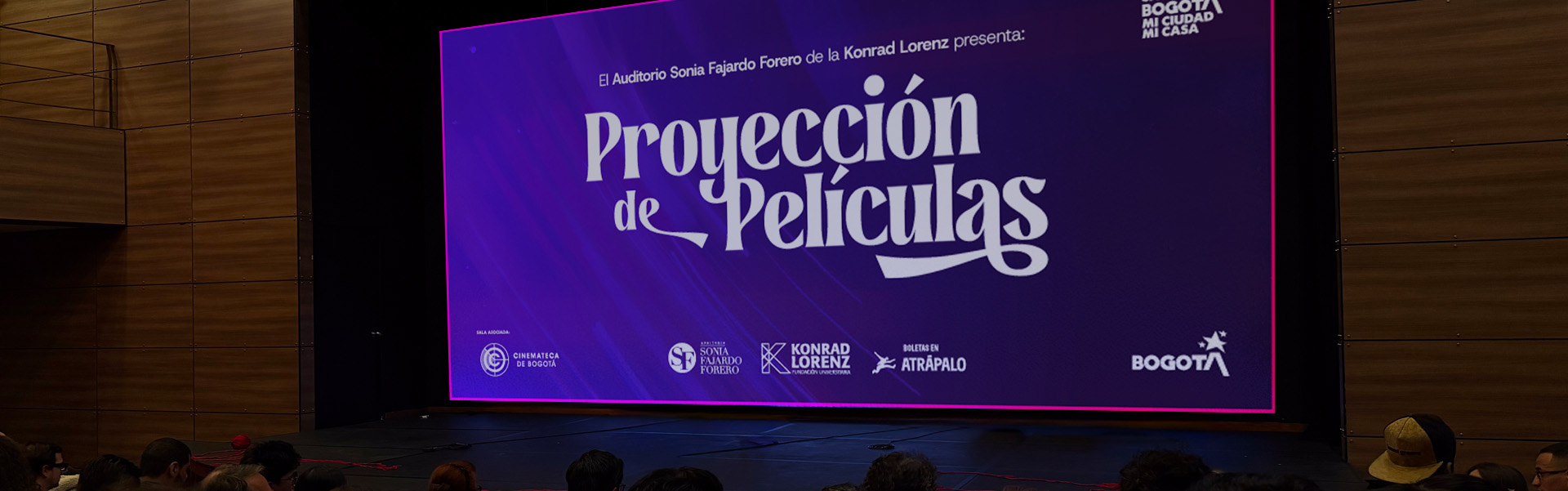 Proyección CIne montaje